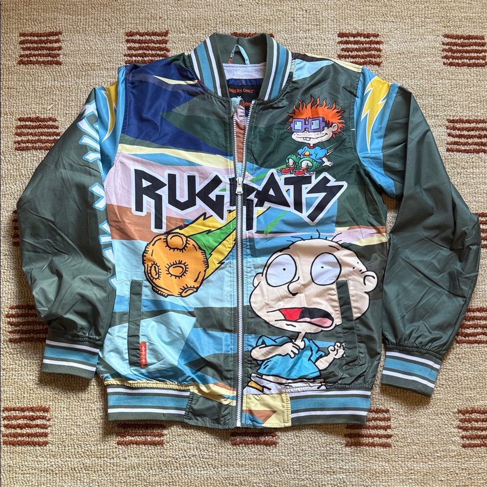 Rugrats x Members Only Bomber Jacket